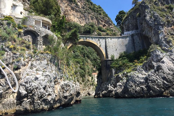 Private Amalfi Coast Boat Trip from Positano, Praiano or Amalfi - Maiori, Minori, and Marmorata along the eastern coast