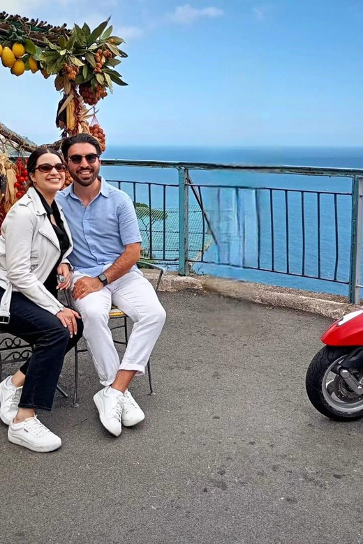 Private Amalfi Coast Tour by Vespa - Self driven option - Positano: steep streets and sea-facing terraces