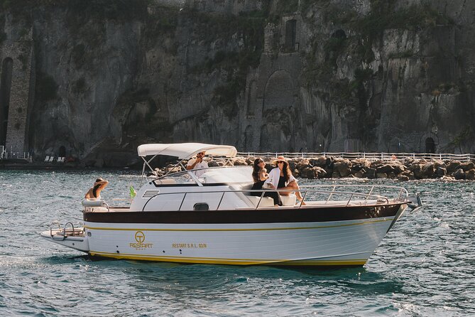 Private Amalfi Coast Tour with a 28ft Boat - Captain commentary makes the coastline easier to read