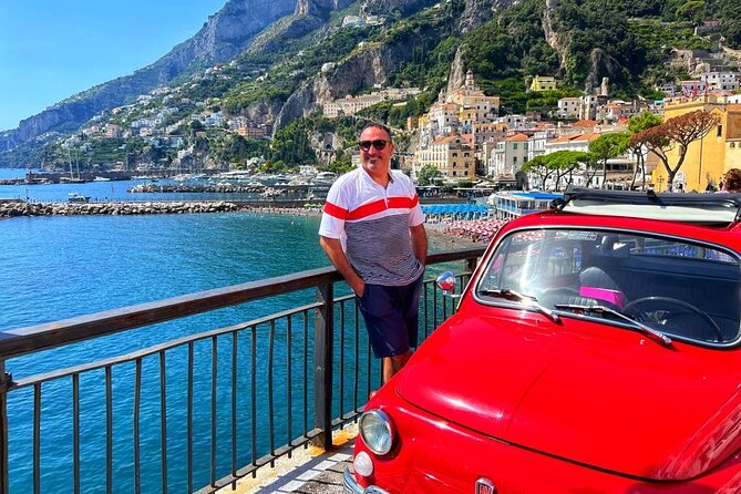 Private Amalfi Coast Vintage Fiat 500 Tour: Amalfi to Positano - The return to Amalfi and what three hours really means
