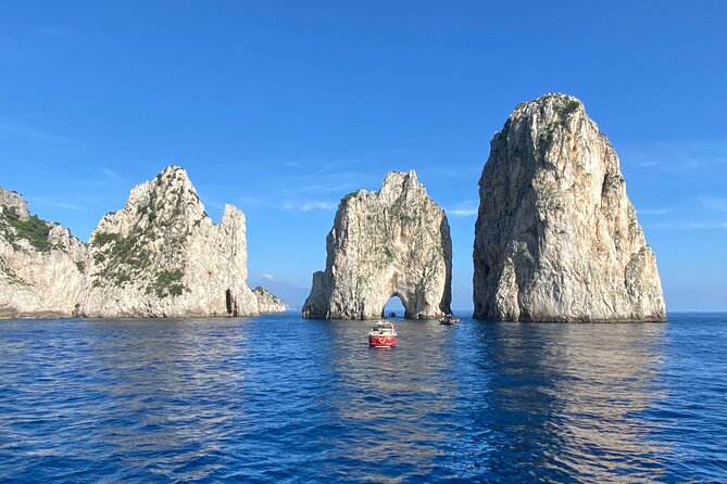 Private Boat Day on Capri from Sorrento - The Sorrento Coast and Gulf of Naples