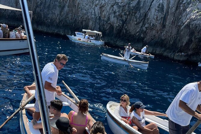 Private Boat Excursion from Sorrento to Capri and Faraglioni - The Faraglioni, Capri’s famous three stacks