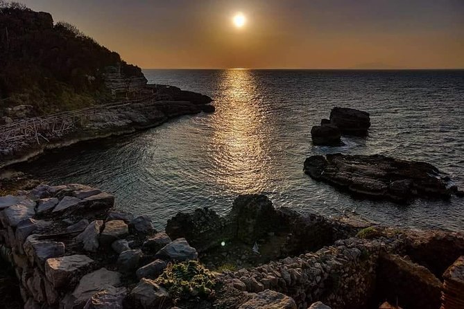 Private boat excursion to Capri from Sorrento - 7 hours - Marina di Puolo and the Sorrento coast