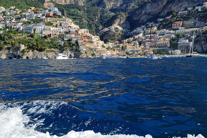 Private Boat Tour Along the Amalfi Coast - Swim stops, towels, and the onboard aperitif