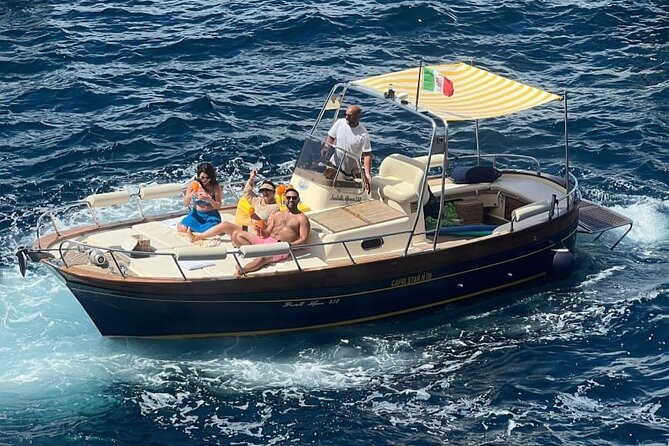 Private boat tour Capri Full day - Cruising Capri’s caves and small bays