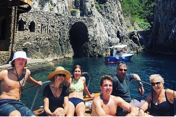 Private boat tour Capri & Positano - A long day on the water from Sorrento
