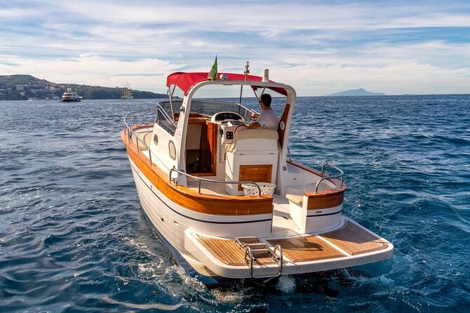Private Boat Tour from Sorrento to Capri on a Classic Gozzo 7.50 - The Blue Grotto: special, optional, and not guaranteed