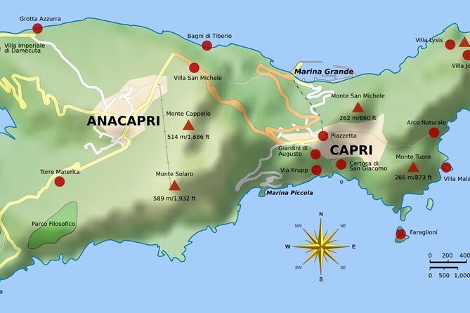 Private Boat Tour from Sorrento to Capri on a Classic Gozzo 8.50 - Green Grotto and the Faraglioni