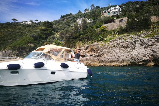Private Boat Tour of Amalfi Coast and Capri by Jeanneau Leader - Positano from the water