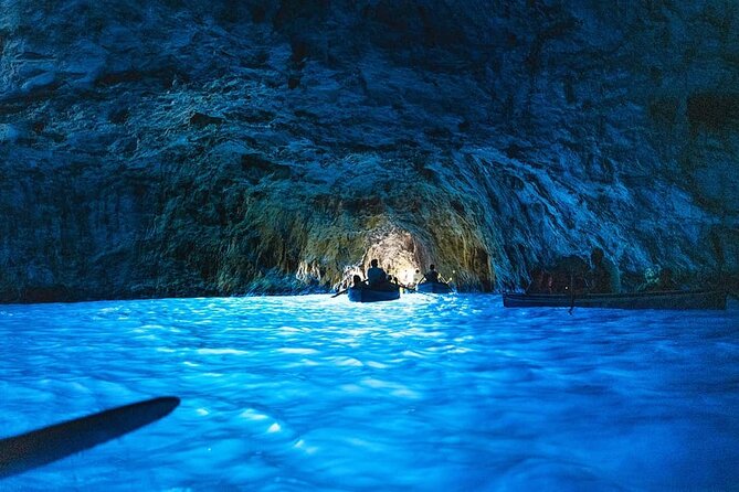 Private Boat Tour of Capri - Passing beneath the Faraglioni arch