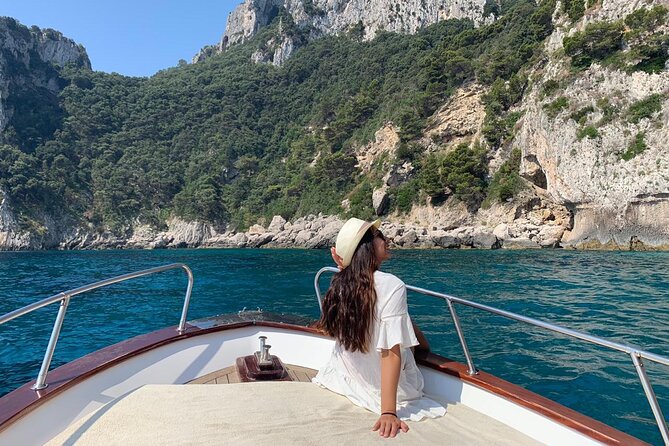 Private Boat Tour of Capri - Coral Cave and Punta Carena lighthouse