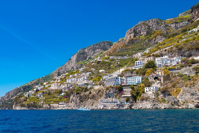 Private Boat Tour Sorrento to Positano & Amalfi–Typical Gozzo 750 - Setting out from Marina Piccola in Sorrento