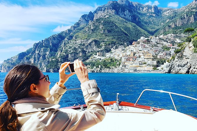 Private Boat Tour Sorrento to Positano & Amalfi–Typical Gozzo 850 - Positano: ninety minutes among steep streets