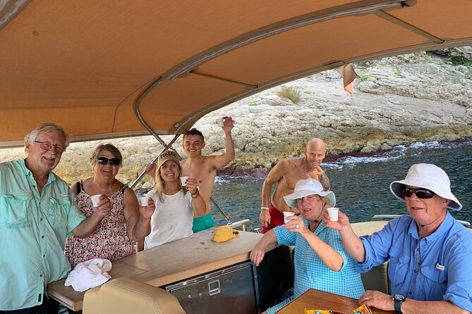 Private Boat Tour to Capri from Sorrento - White Grotto and its pale limestone