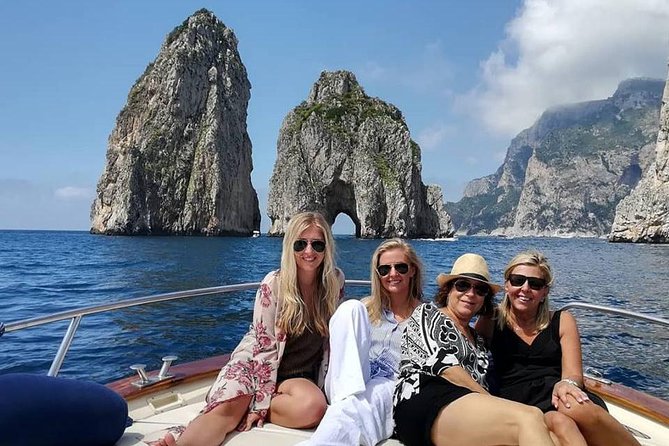 Private Boat Tour to Capri from Sorrento – Exclusive Experience - Punta Carena and the island’s southwestern edge