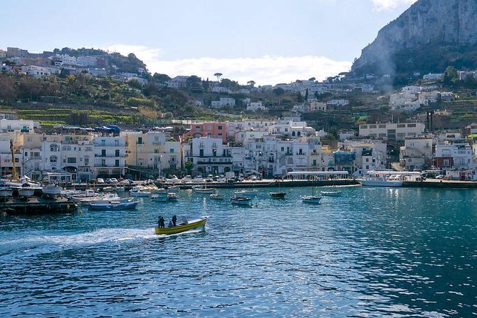 Private Capri, Anacapri and Blue Grotto Day Tour from Amalfi - The ferry from Amalfi to Marina Grande