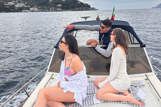 Private Capri Boat tour BEST SELLER - Marina Piccola and Capri’s famous harbor life