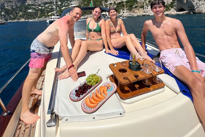 Private Capri Boat tour BEST SELLER - Natural Arch and the Blue Grotto