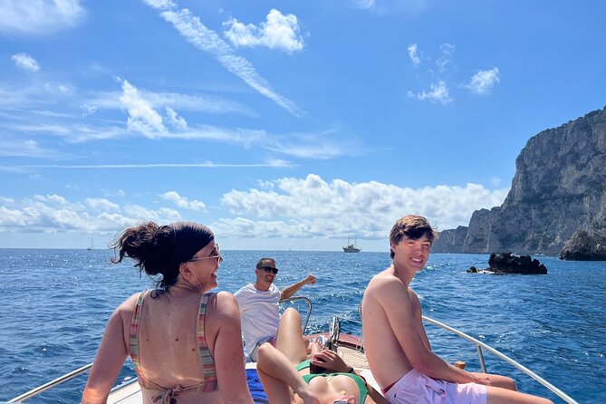 Private Capri Boat tour BEST SELLER - White Grotto and the limestone coast