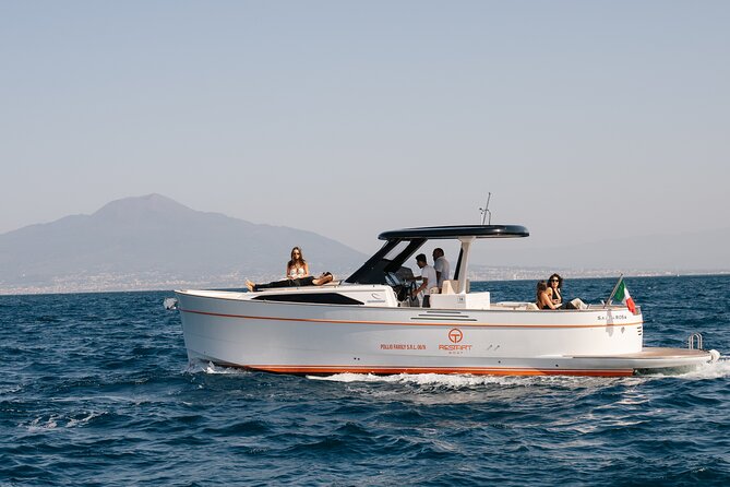 Private Capri Boat Tour in a Luxury Gozzo Apreamare 35ft - Capri’s cliffs, White Grotto, and Green Grotto