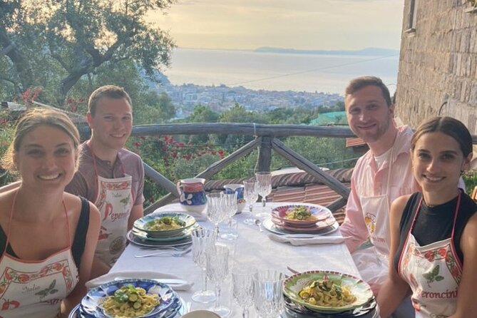 Private cooking class with a view of Sorrento - Genaro and Nonna Louisa bring the lesson to life