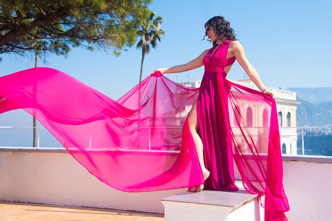 Private Flying Dress Photoshoot in Sorrento - What the photographer and stylist add