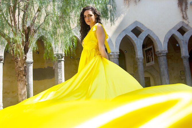 Private Flying Dress Photoshoot in Sorrento - Timing, meeting point, and practical planning