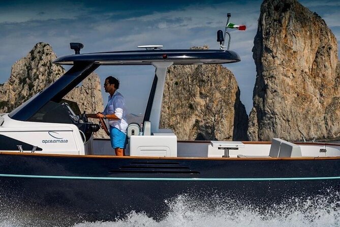 Private Full-day Luxury Boat Tour to Capri from Amalfi Coast - The Blue Grotto choice, and its extra cost