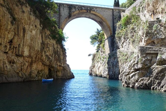 Private full day tour by boat along Positano and Amalfi - Maiori, Minori, and Capo d’Orso