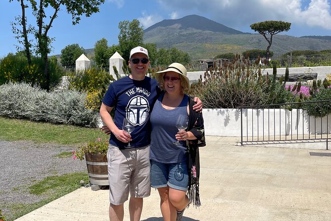 Private Full Day Tour Ruins of Pompei and Wine Tasting Experience - Mount Vesuvius adds the setting