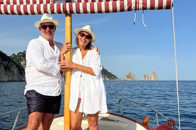 Private Island of Capri Boat Tour for Couples - Timing, meeting point, and the Positano warning