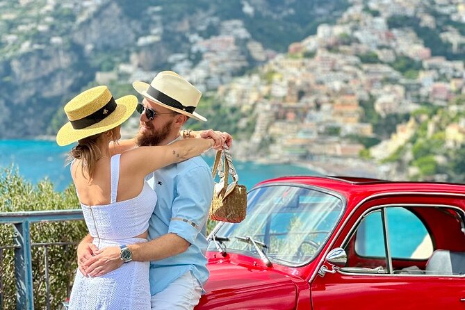 Private Photo Tour on the Amalfi Coast with Fiat 500 - Praiano: quieter views across the Gulf of Salerno