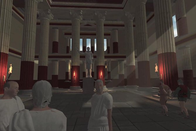 Private Pompeii Tour with 3D Virtual Reality Headset - The main weakness: cartoon-style animation