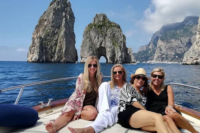 Private Scenic Boat Tour from Sorrento to Capri and Positano - Swimming, snorkeling, and time on the water