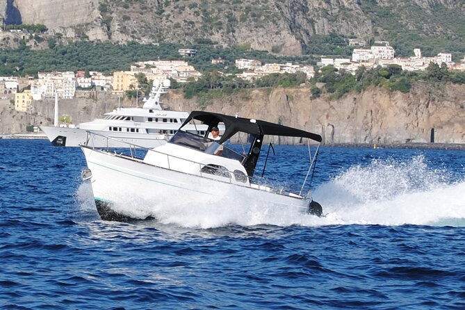 Private Scenic & Relaxing Boat Tour to Capri from Sorrento - The Green Grotto and a possible swim