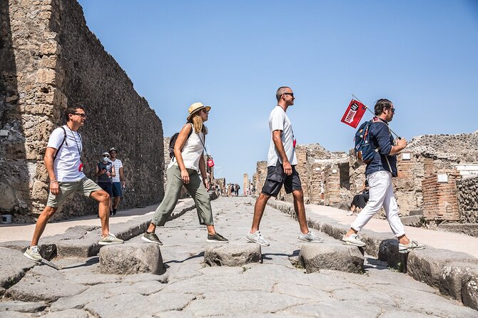 Private Skip-the-Line Pompeii & Mt. Vesuvius Tour from Positano - Via dell’Abbondanza Leads Into Everyday Roman Life