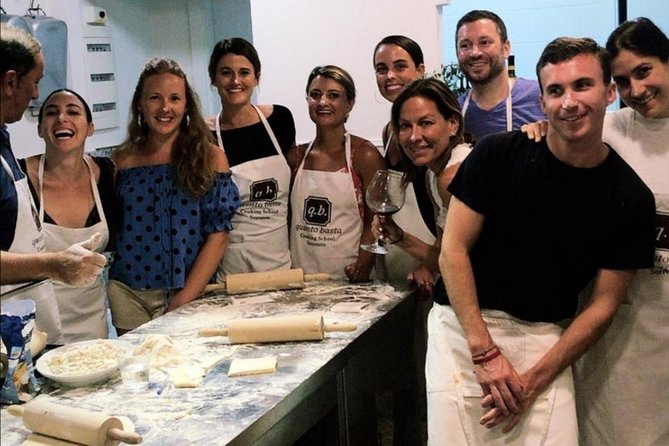 Private / Small Group at "Quanto Basta" School in Sorrento center - Handmade pasta is the hands-on centerpiece
