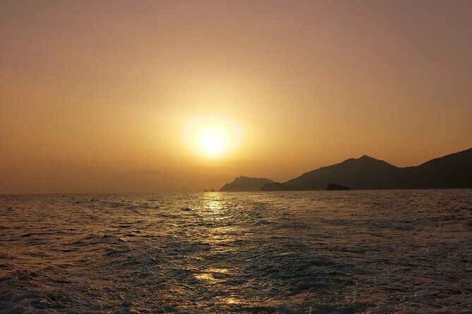 Private sunset boat tour on the Amalfi Coast and aperitif - Waterfall views near Marmorada