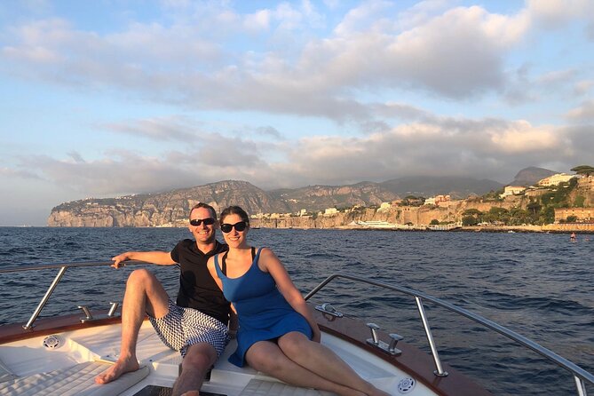 Private Sunset Boat Tour with Aperitif from Sorrento - Prosecco, limoncello, and the ride home