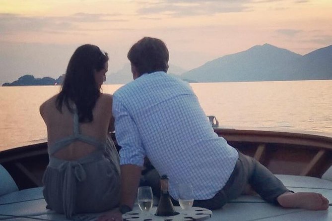 Private Sunset Cruise with Prosecco Onboard - Praiano and the View Back Toward Positano
