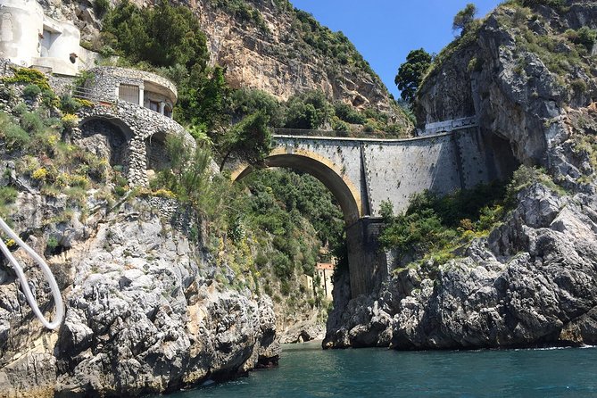 Private Tour: Amalfi Coast Day Cruise from Sorrento - Li Galli and the view toward Positano