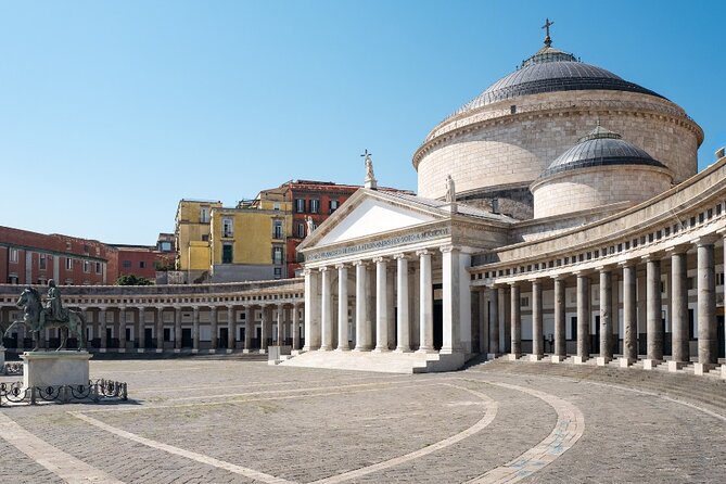 Private tour of Naples from Amalfi Coast - A short pause at Piazza del Plebiscito