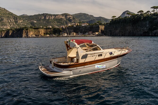 Private Tour to Capri & Positano from Sorrento Classic Gozzo 850 - From Sorrento to Capri on a classic gozzo