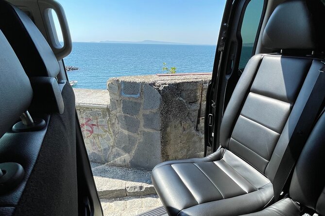 Private transfer Naples to Sorrento or Sorrento to Naples - A good fit for cruise departures and airport arrivals
