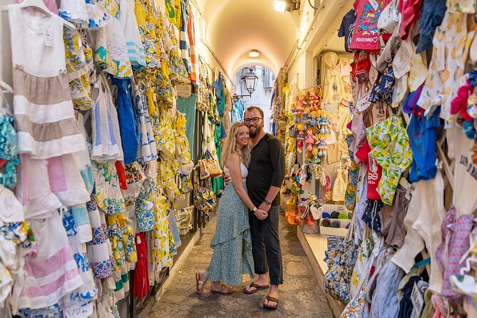 Professional photo shoot around Positano - Spiaggia Grande or Spiaggia di Fornillo