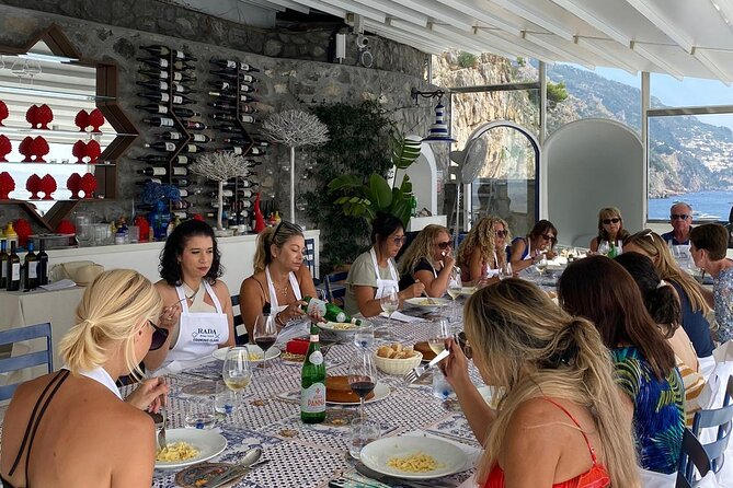 Rada Rooftop Cooking Class in Positano - Lunch on the Rooftop With Wine and Positano Views