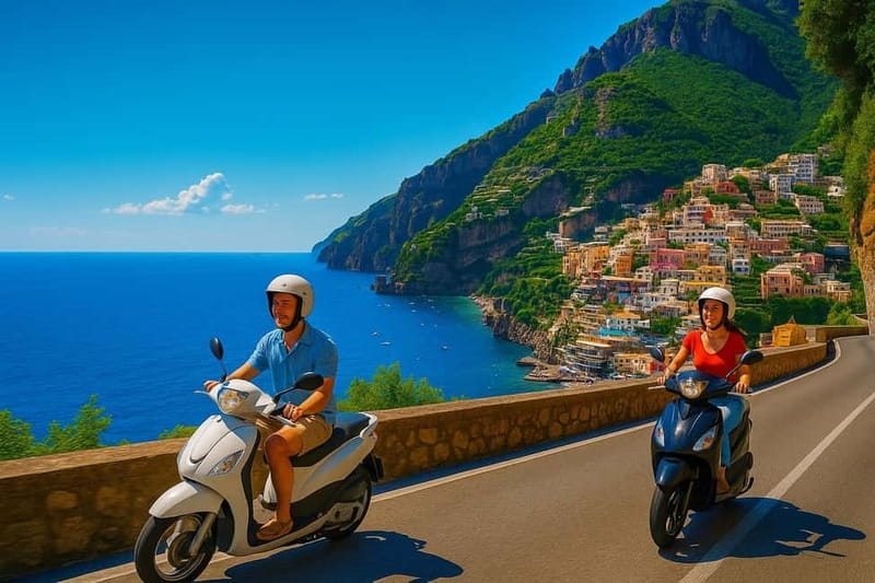 Salerno: Scooter Rental to travel the Amalfi Coast - Vietri sul Mare brings ceramics and an easy first stop