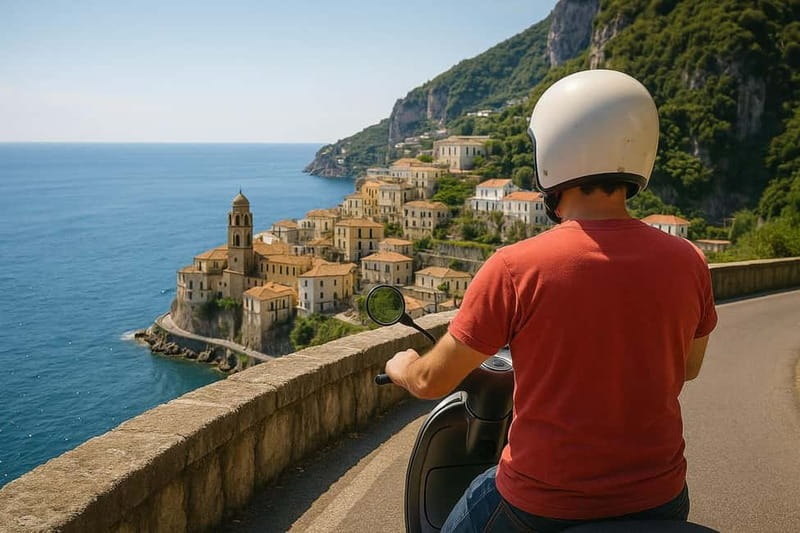 Salerno: Scooter Rental to travel the Amalfi Coast - What the rental includes, and what it does not