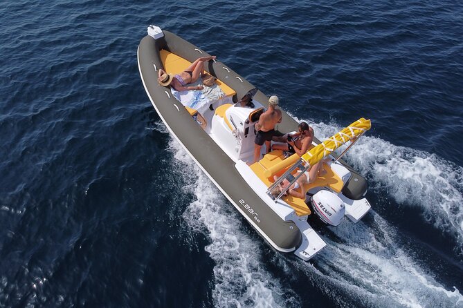 Self Drive Boat Hire - Positano and Amalfi from the water