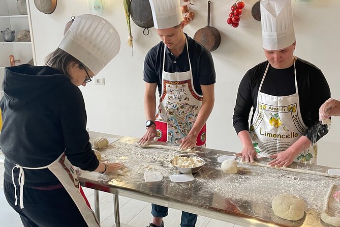 Shared Cooking Class with Fresh Garden Ingredients in Sorrento - A three-course meal beside the water